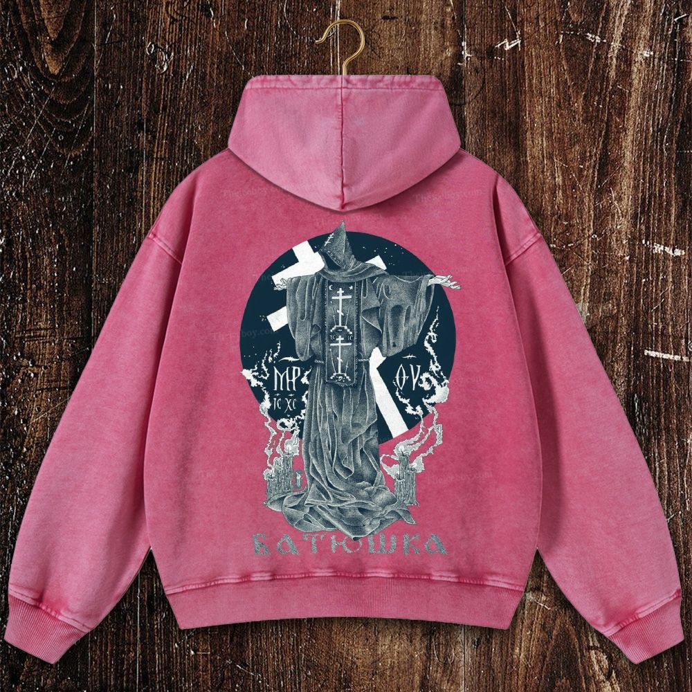 Eastern Orthodox Christian Washed Hoodie