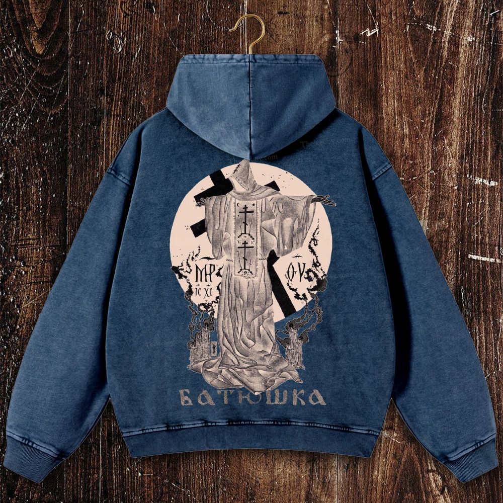 Eastern Orthodox Christian Washed Hoodie