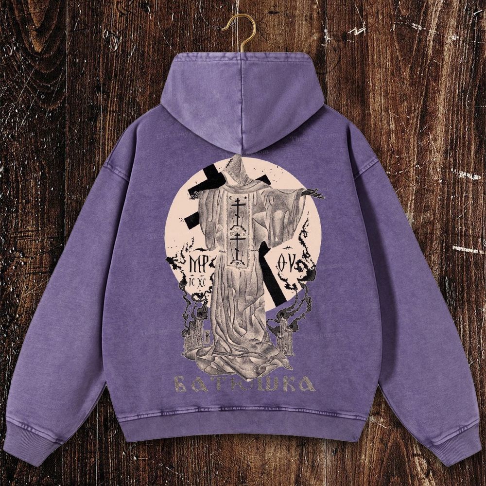 Eastern Orthodox Christian Washed Hoodie
