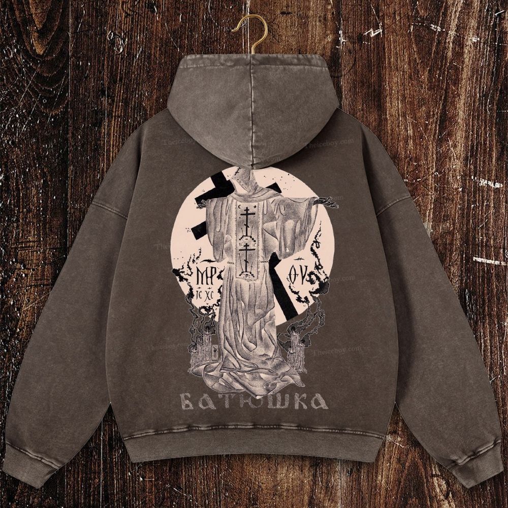 Eastern Orthodox Christian Washed Hoodie