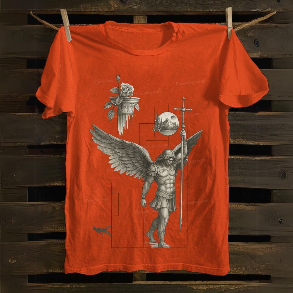 Holy Archangel Cotton T-shirt