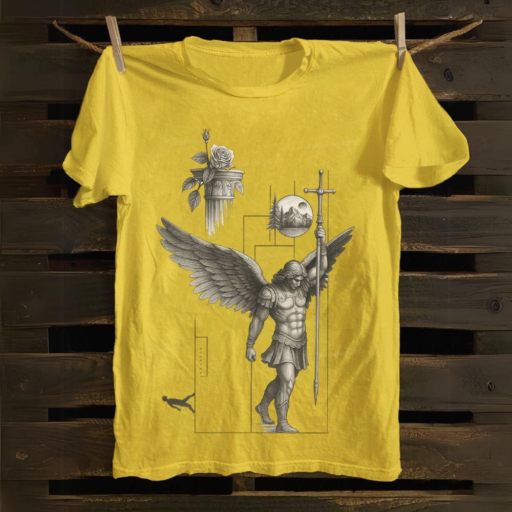 Holy Archangel Cotton T-shirt