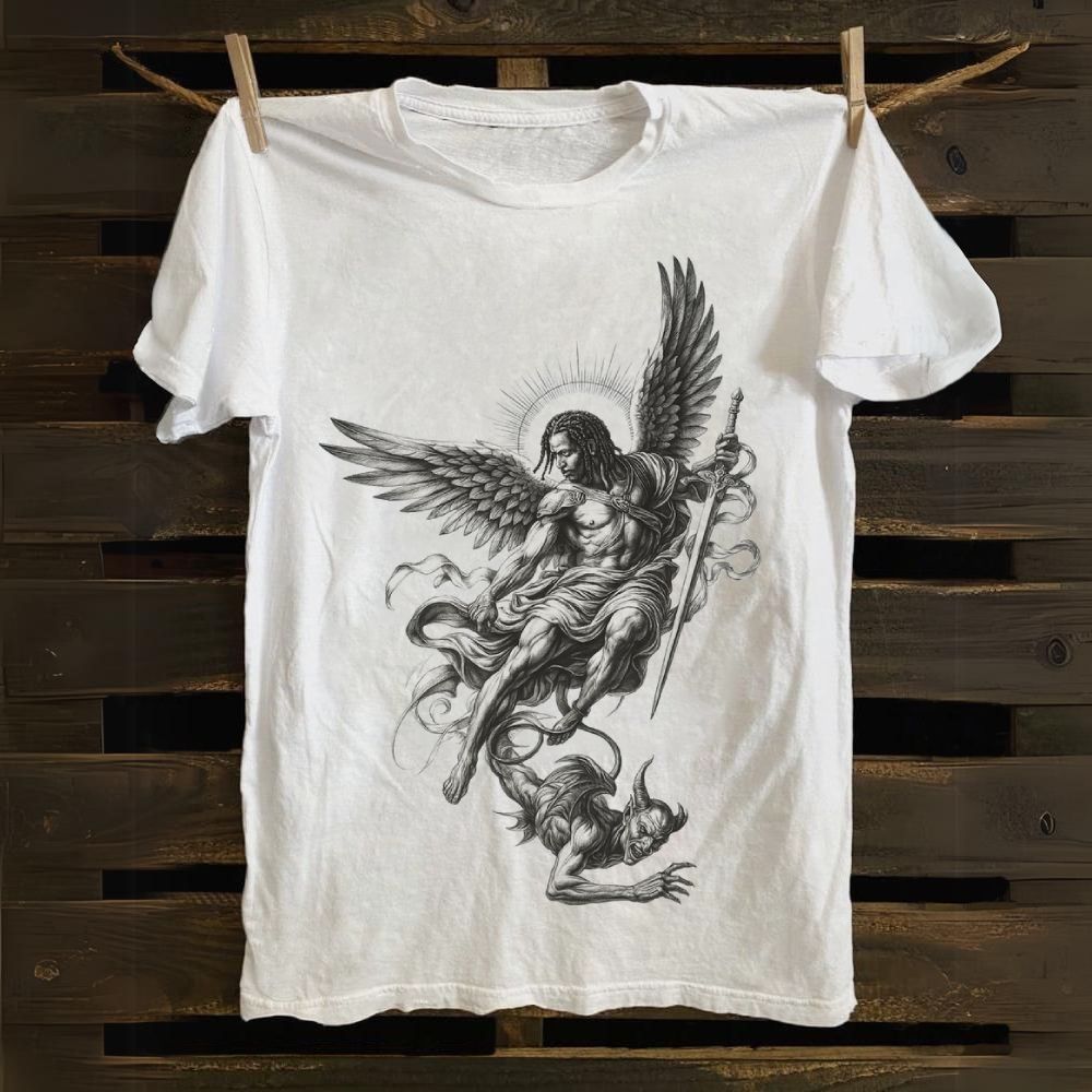 The Evil Demon Was Defeated Cotton T-shirt