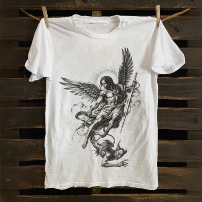 The Evil Demon Was Defeated Cotton T-shirt