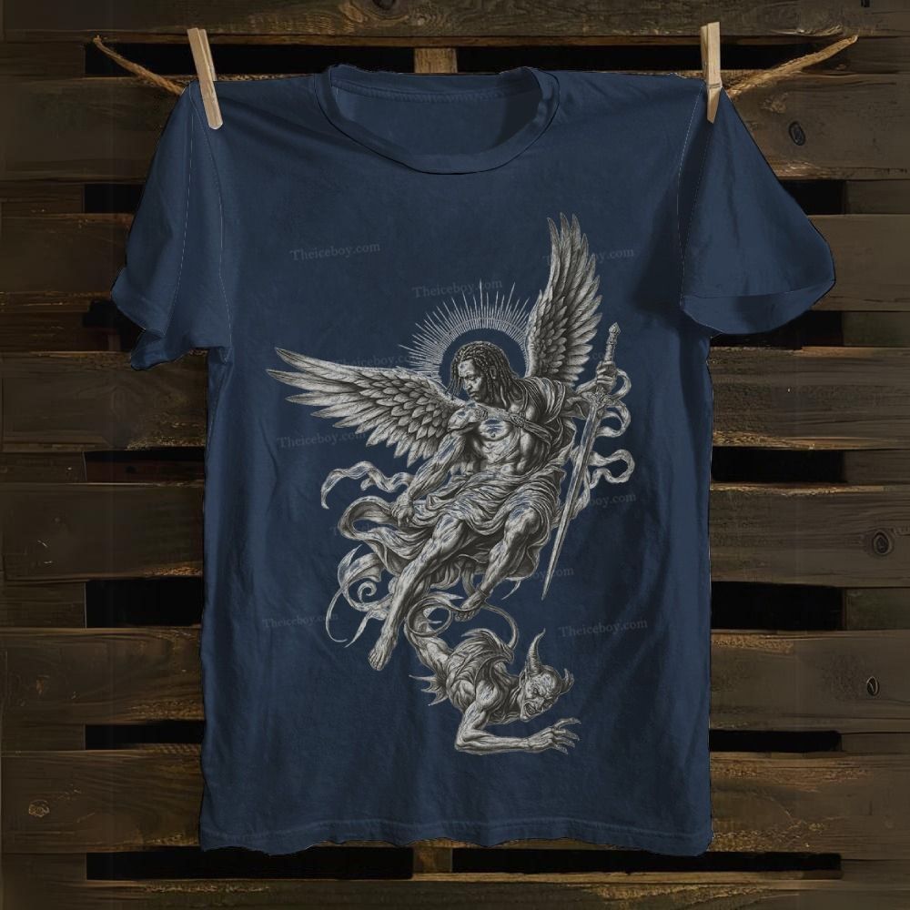 The Evil Demon Was Defeated Cotton T-shirt