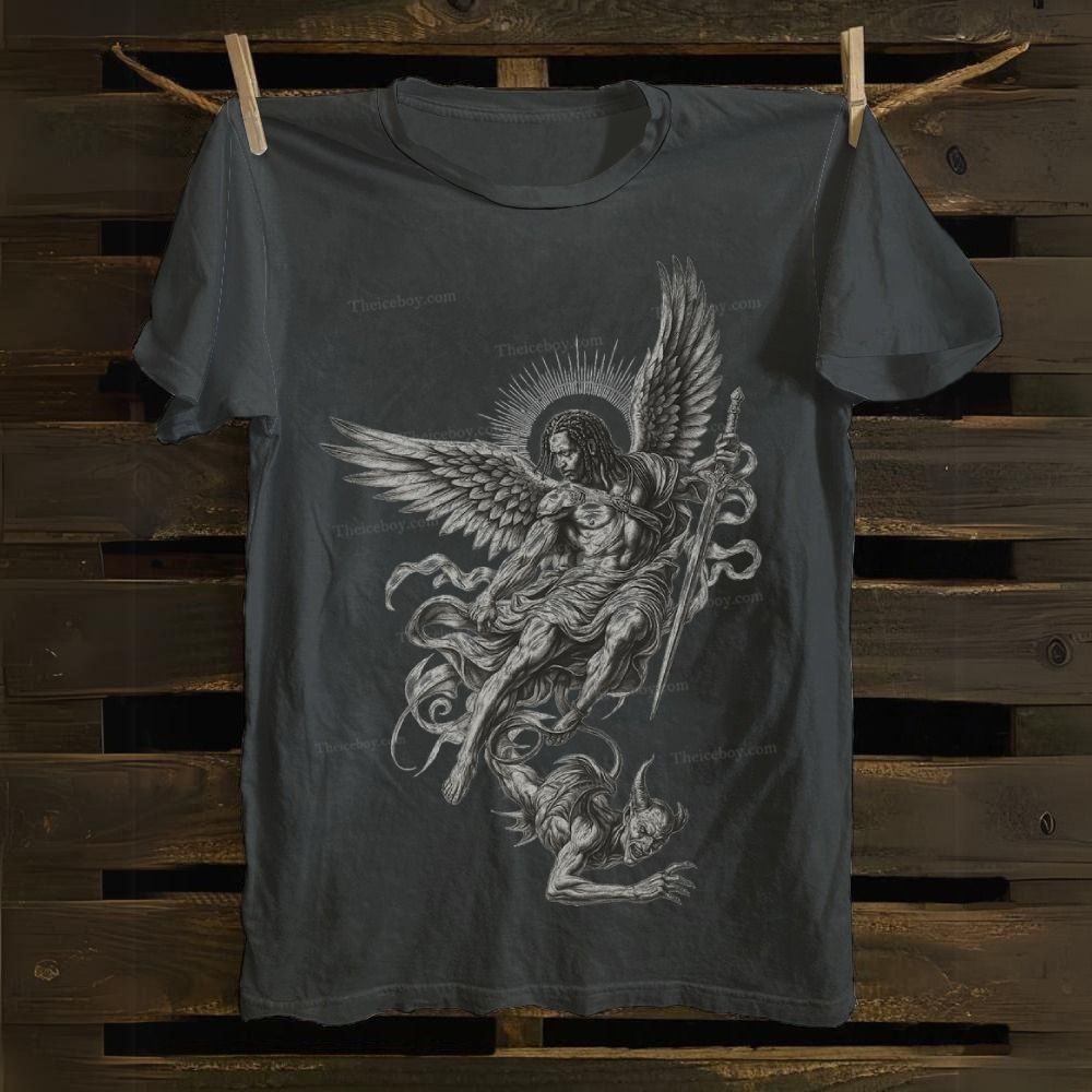 The Evil Demon Was Defeated Cotton T-shirt