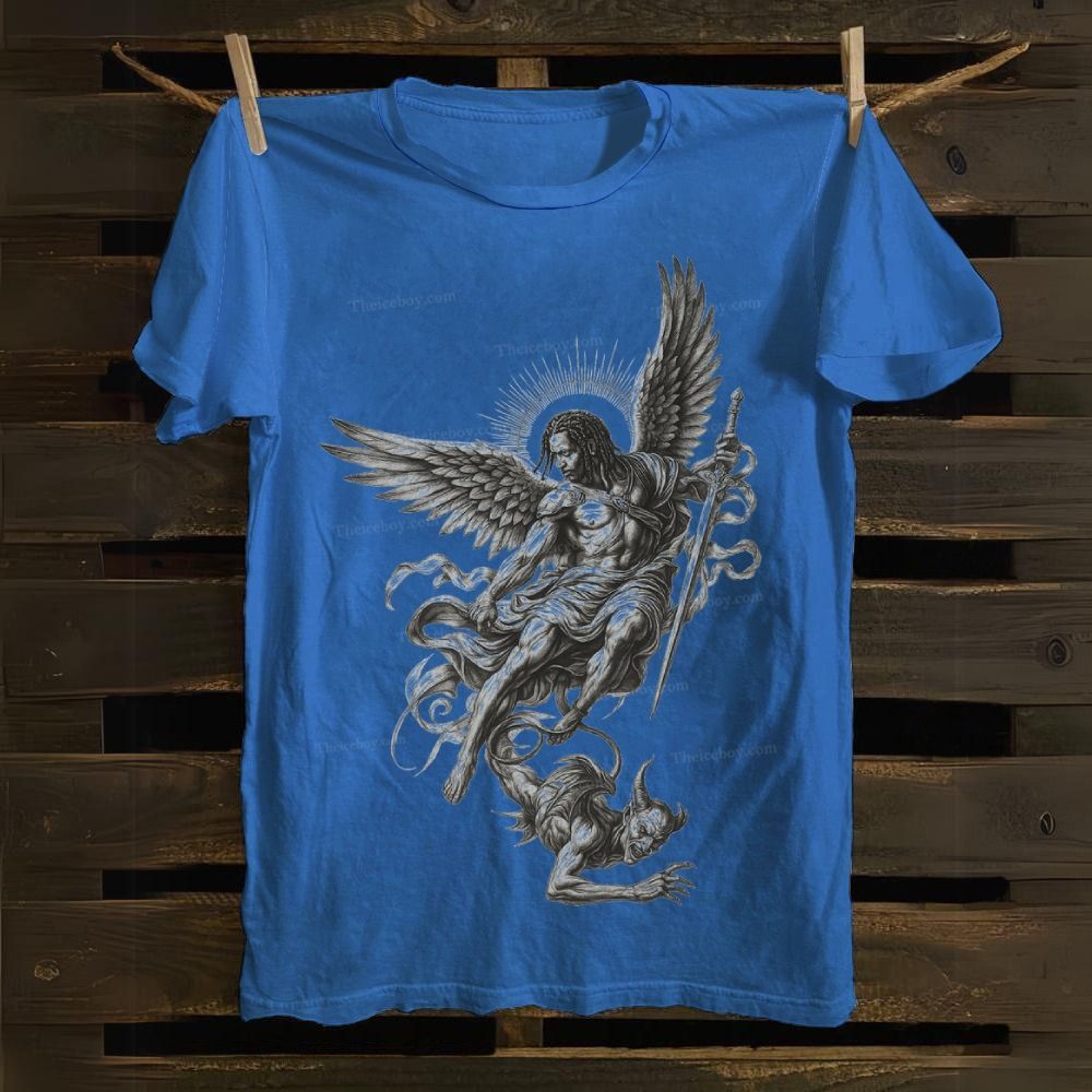 The Evil Demon Was Defeated Cotton T-shirt