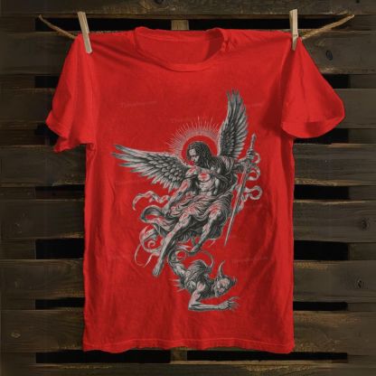 The Evil Demon Was Defeated Cotton T-shirt