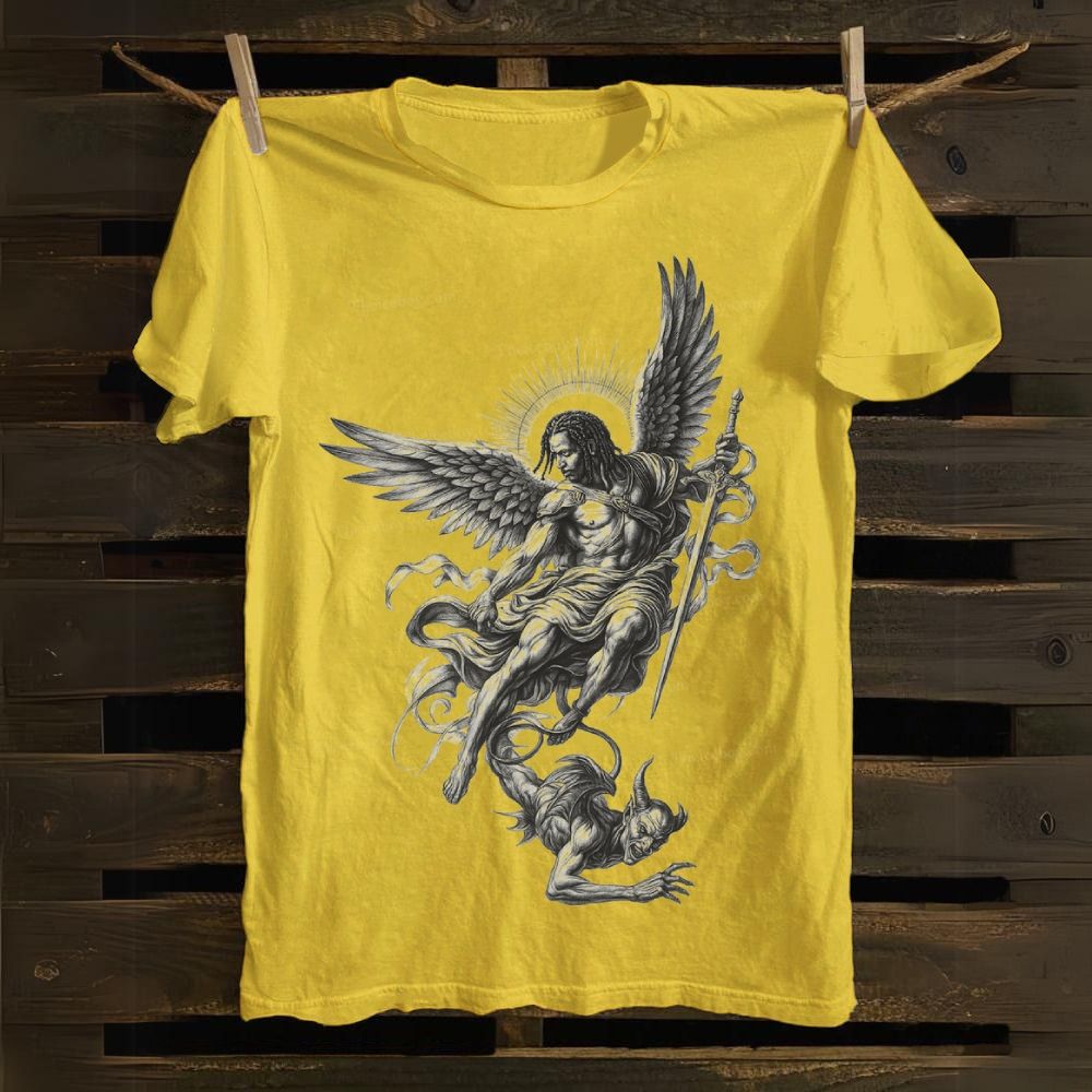 The Evil Demon Was Defeated Cotton T-shirt