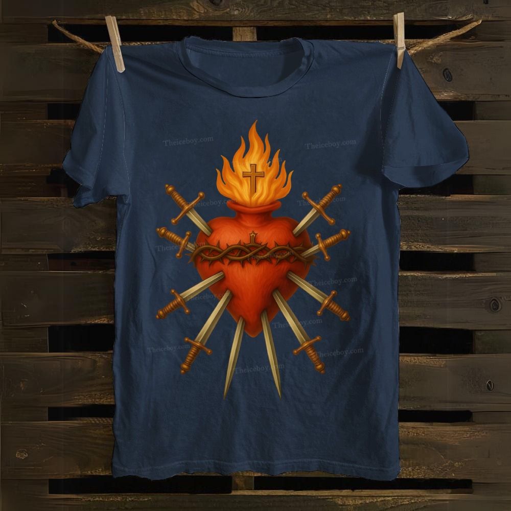 Immaculate Heart of Mary Cotton T-shirt