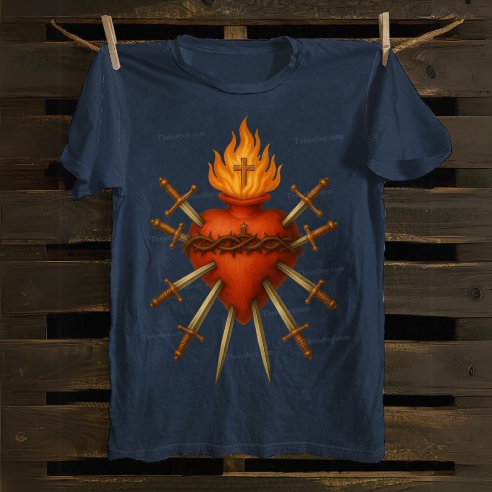 Immaculate Heart of Mary Cotton T-shirt
