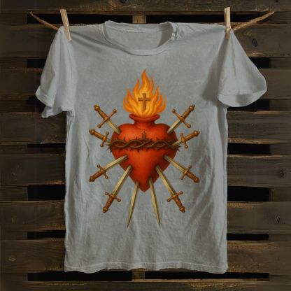 Immaculate Heart of Mary Cotton T-shirt
