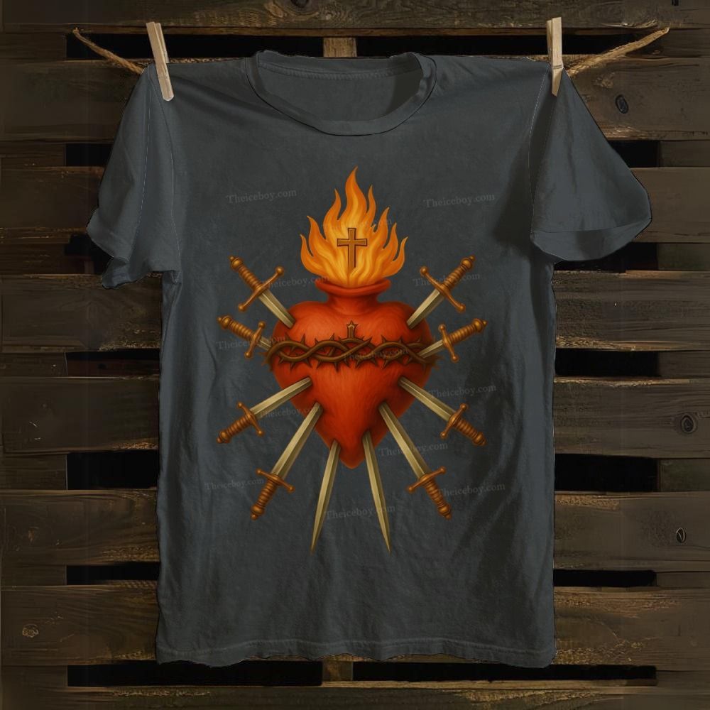 Immaculate Heart of Mary Cotton T-shirt