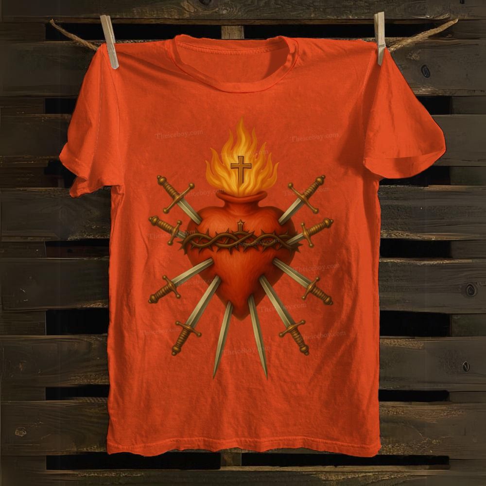 Immaculate Heart of Mary Cotton T-shirt