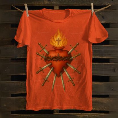 Immaculate Heart of Mary Cotton T-shirt