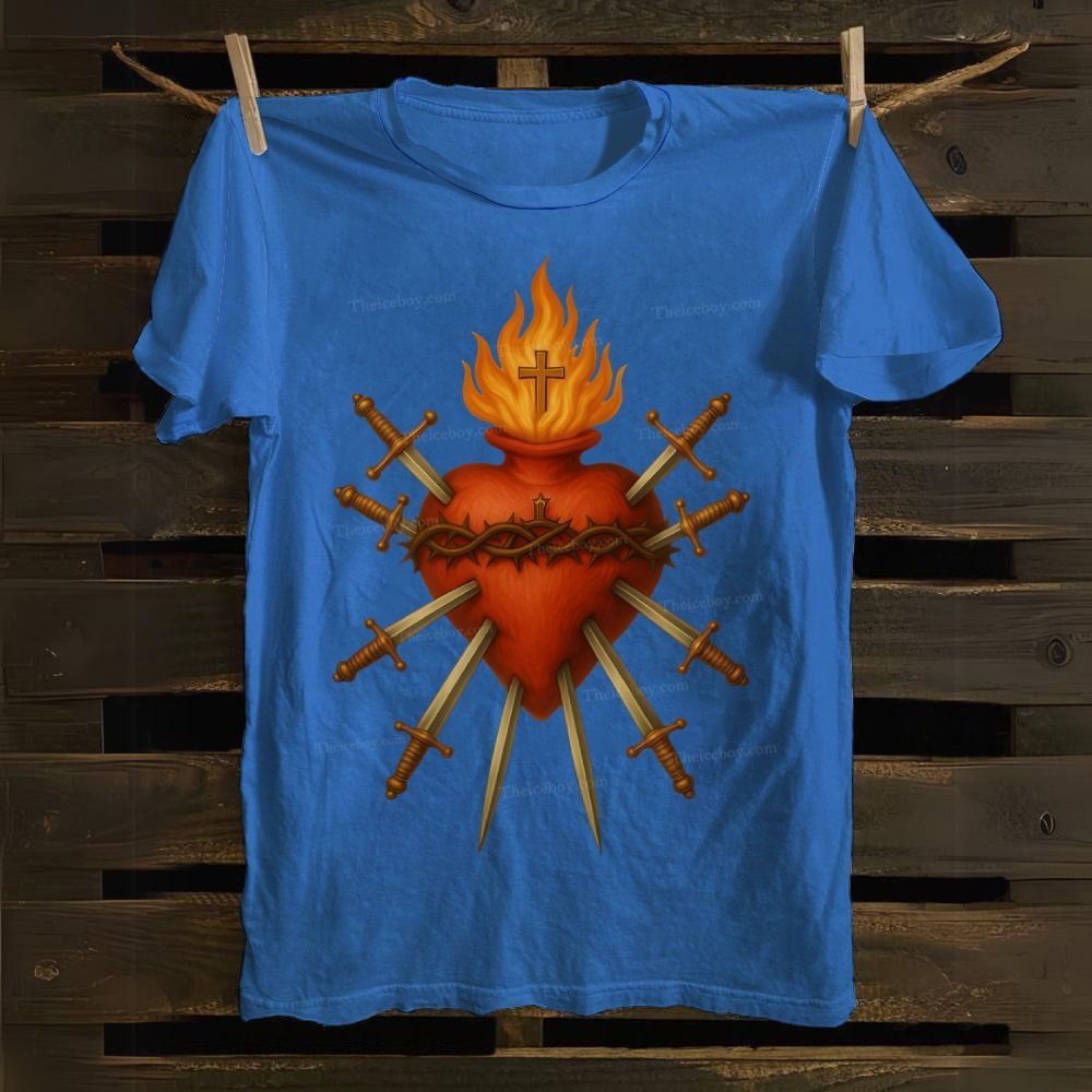 Immaculate Heart of Mary Cotton T-shirt