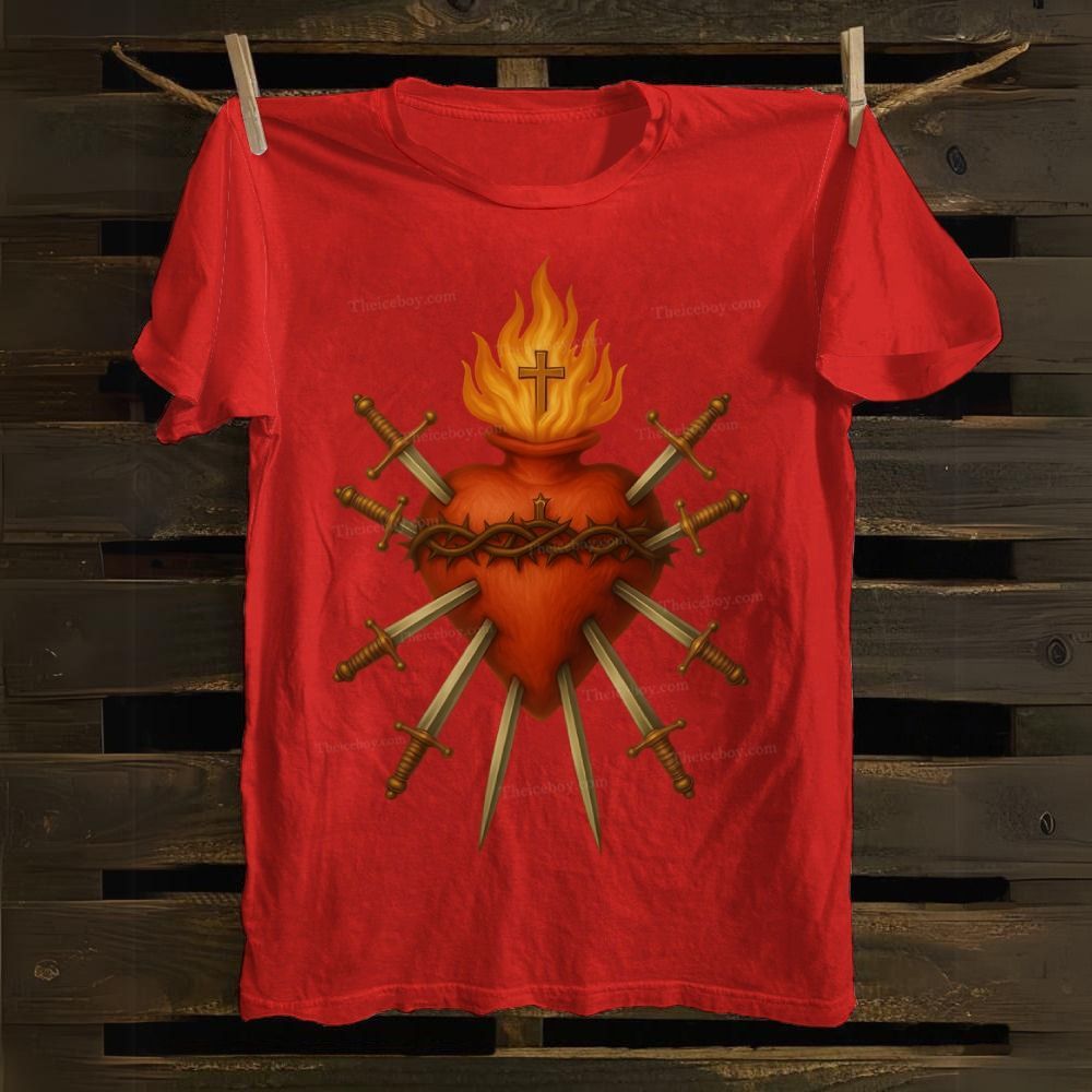 Immaculate Heart of Mary Cotton T-shirt