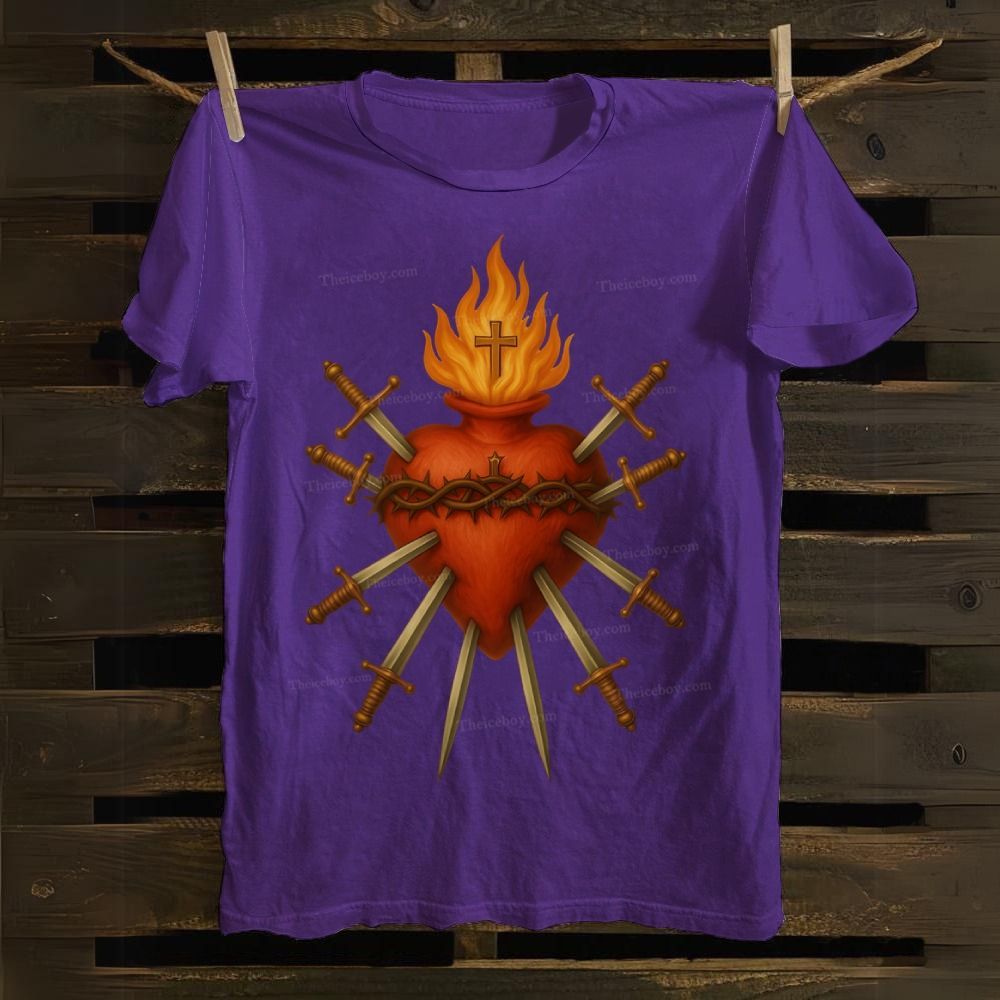 Immaculate Heart of Mary Cotton T-shirt