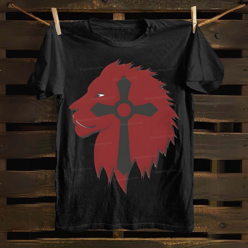 LIon of God Cotton T-shirt