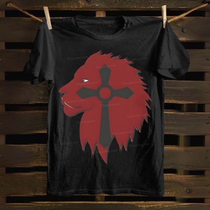LIon of God Cotton T-shirt