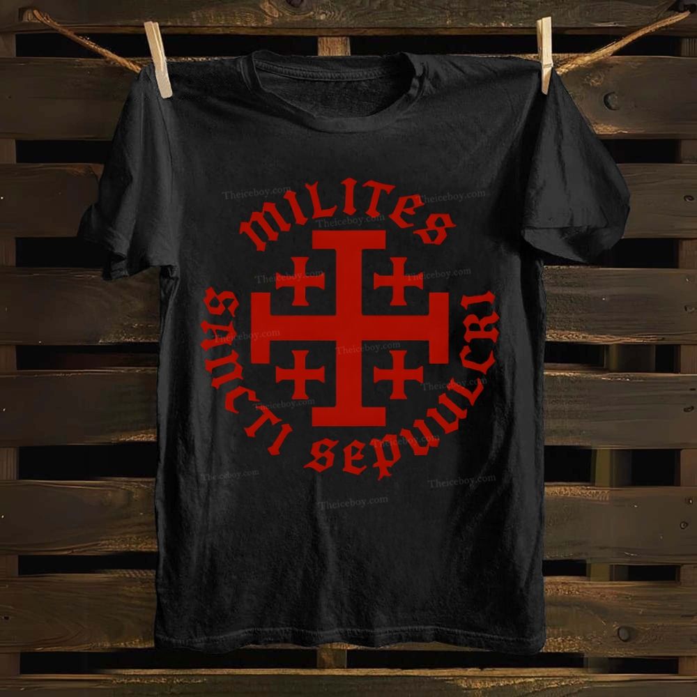 Knight Templar Order of the Holy Sepulchre Cotton T-shirt