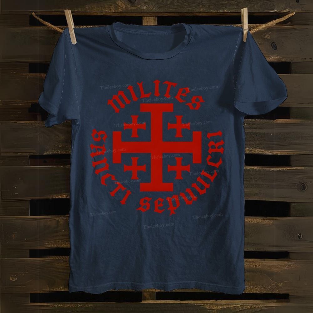 Knight Templar Order of the Holy Sepulchre Cotton T-shirt