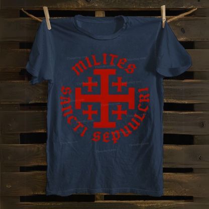 Knight Templar Order of the Holy Sepulchre Cotton T-shirt