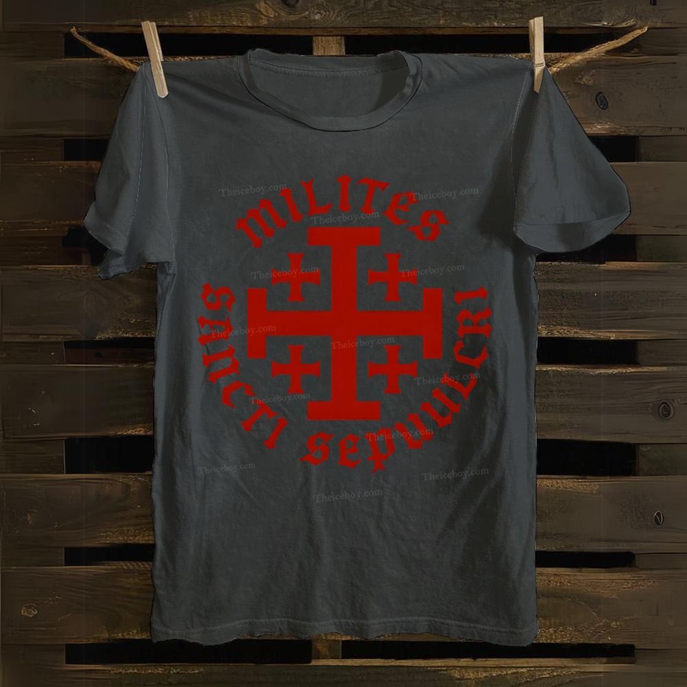 Knight Templar Order of the Holy Sepulchre Cotton T-shirt