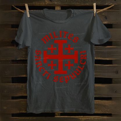 Knight Templar Order of the Holy Sepulchre Cotton T-shirt