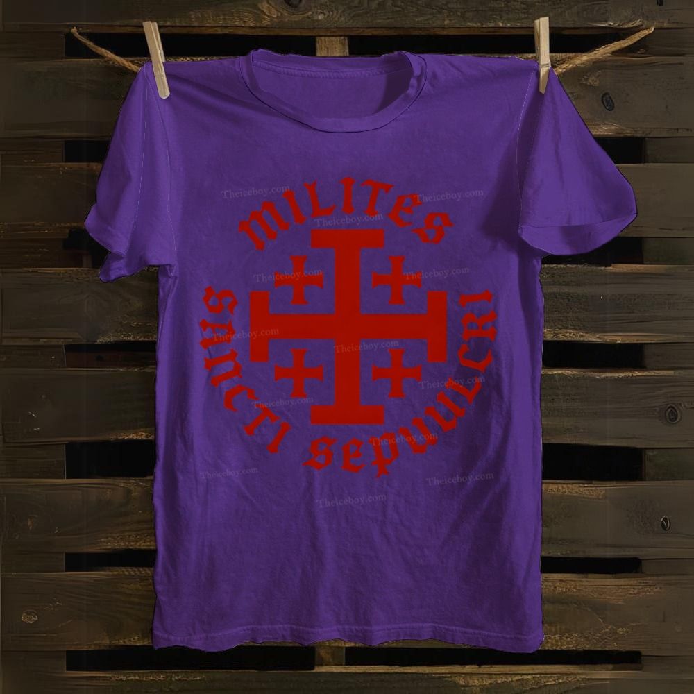 Knight Templar Order of the Holy Sepulchre Cotton T-shirt