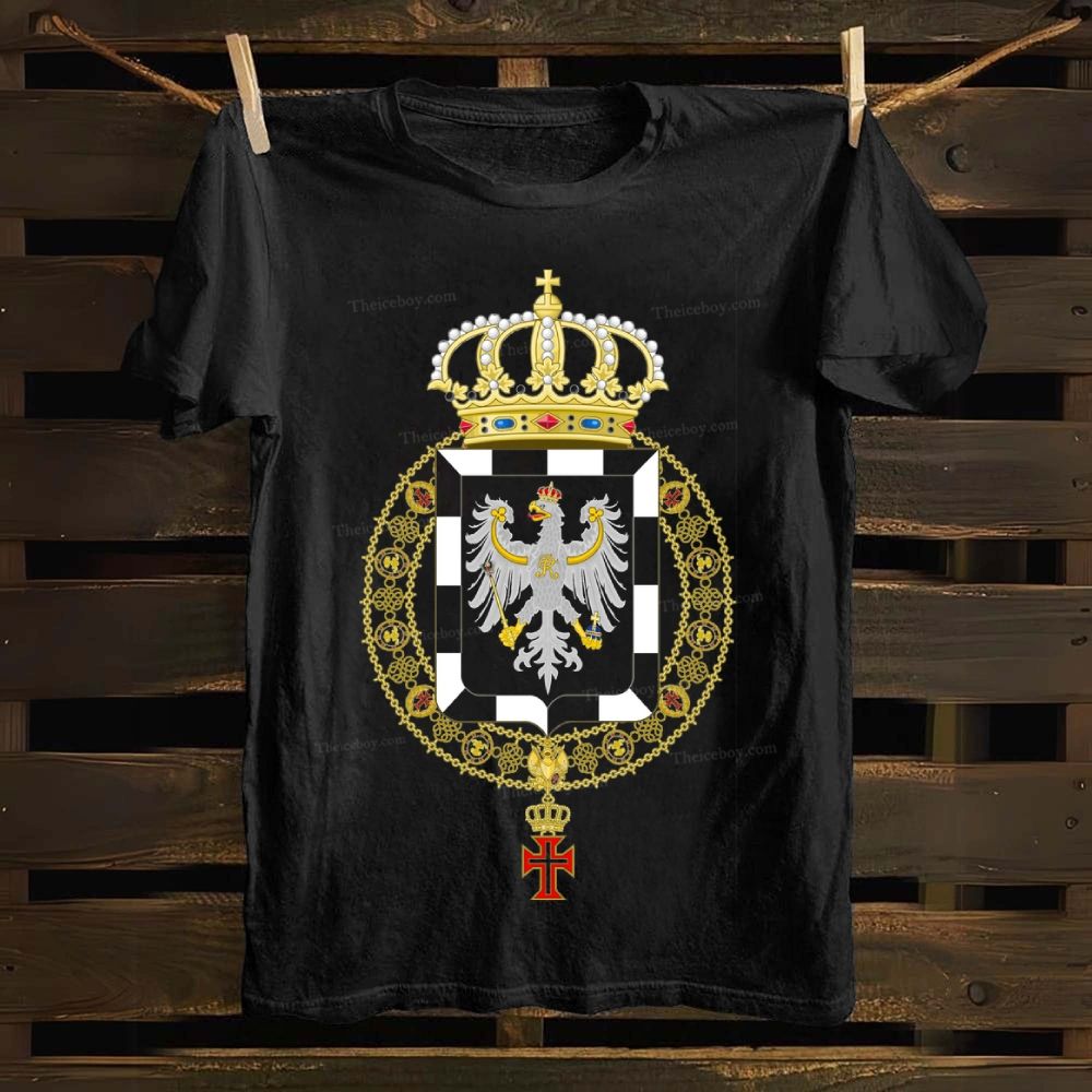 Christian Holy Eagle Emblem Cotton T-shirt