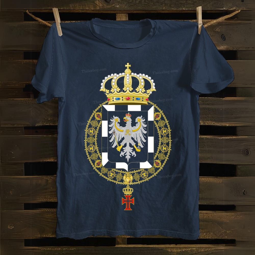 Christian Holy Eagle Emblem Cotton T-shirt