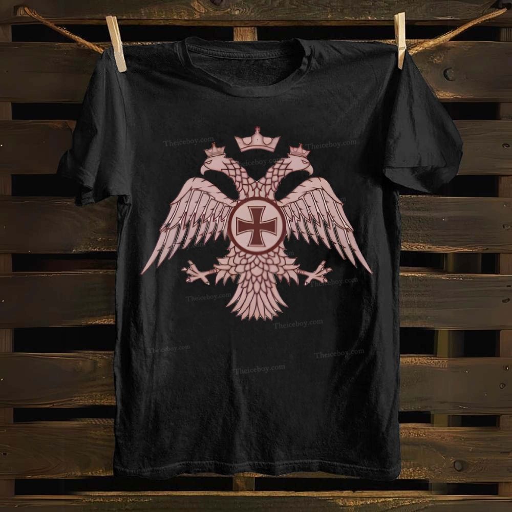 Byzantine Double-Headed Eagle Cotton T-shirt
