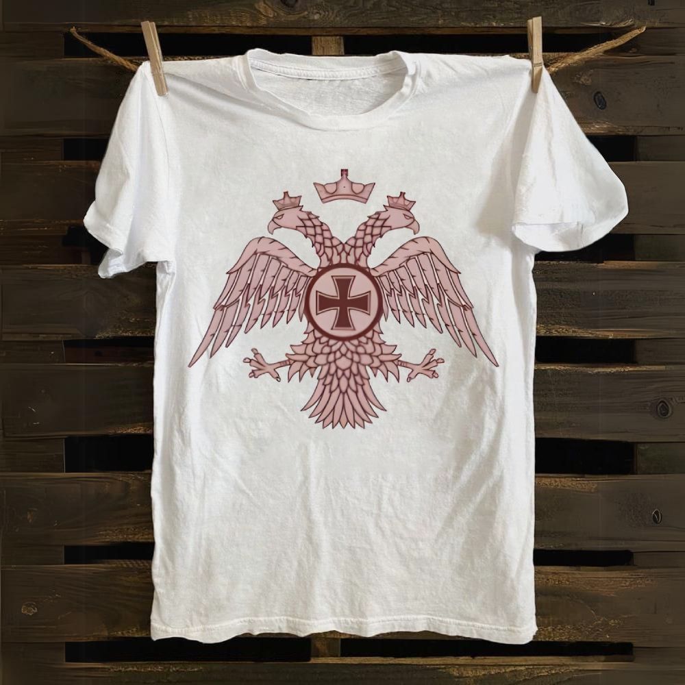 Byzantine Double-Headed Eagle Cotton T-shirt