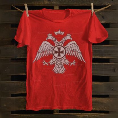 Byzantine Double-Headed Eagle Cotton T-shirt
