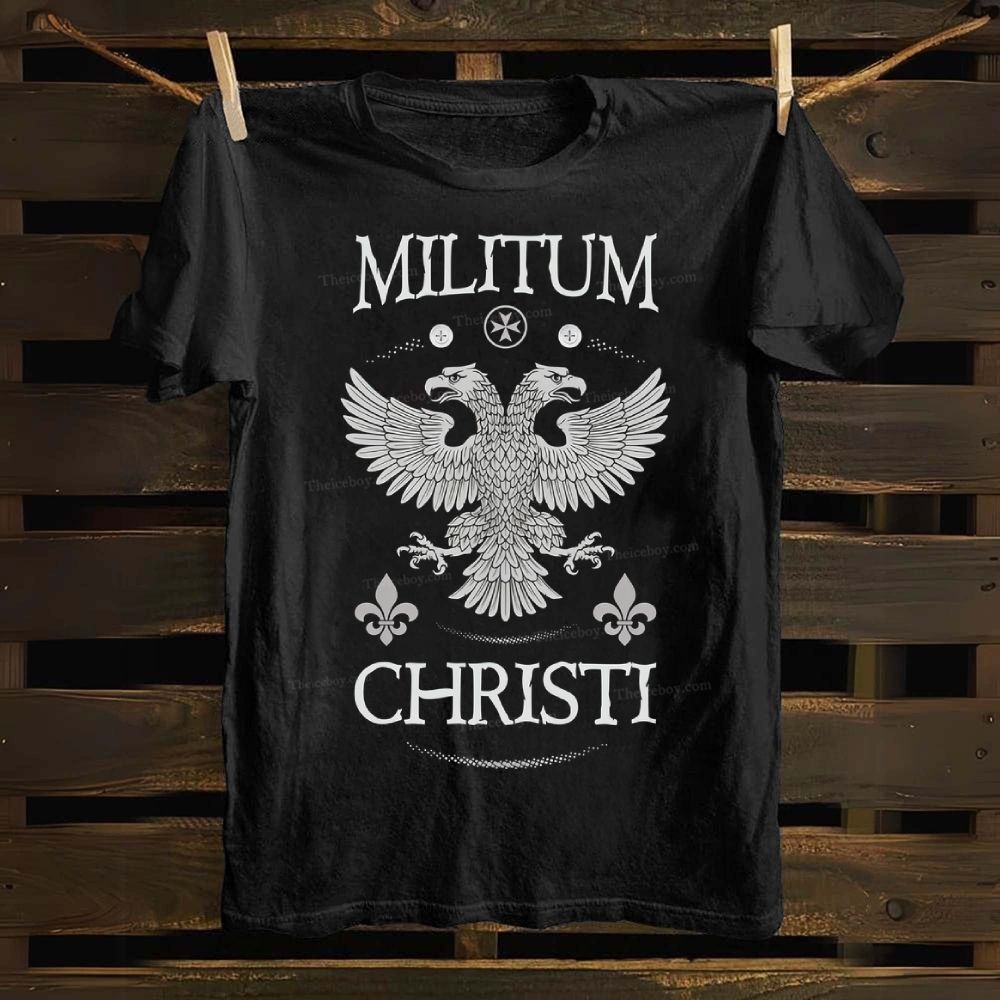 Militum Christi Cotton T-shirt