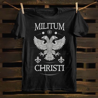 Militum Christi Cotton T-shirt