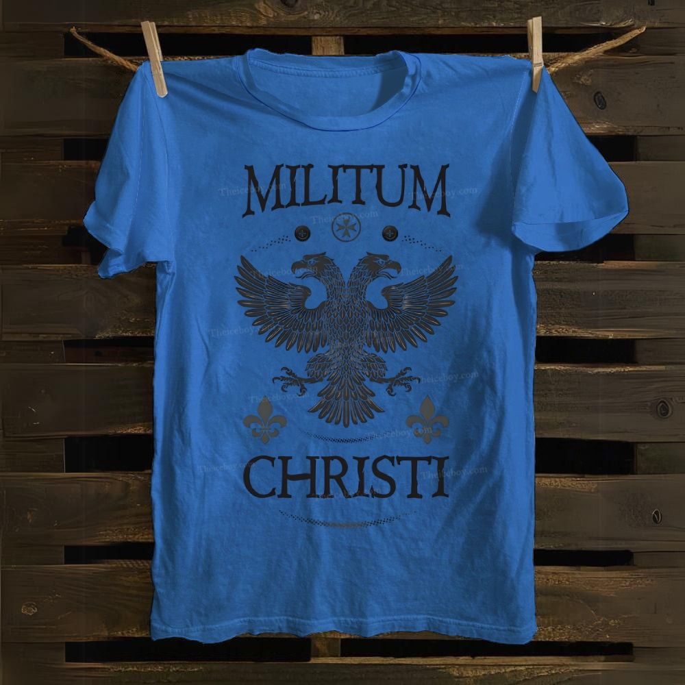 Militum Christi Cotton T-shirt