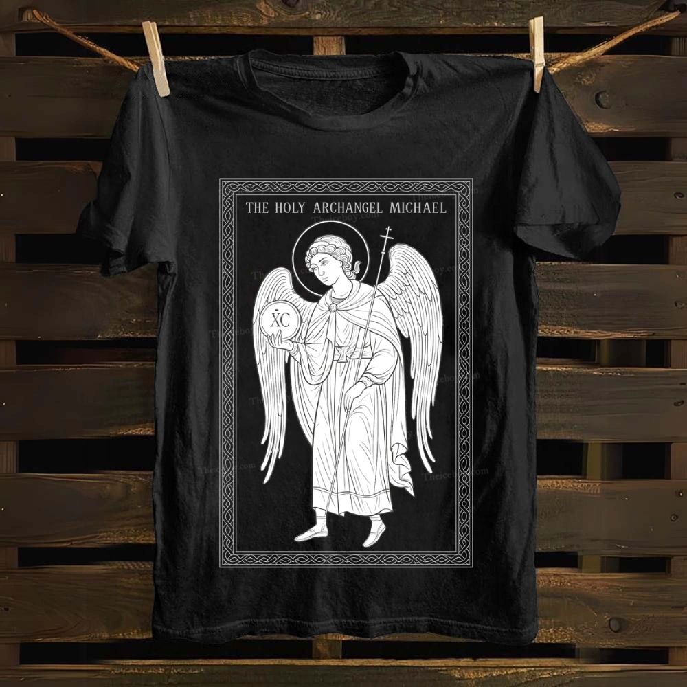 Holy Archangel Michael Cotton T-shirt