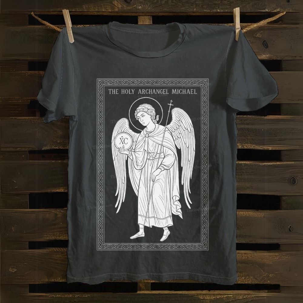 Holy Archangel Michael Cotton T-shirt