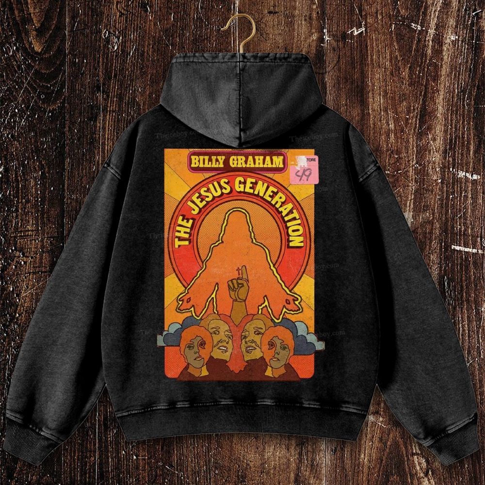 The Jesus ​​Generation Christian Washed Hoodie
