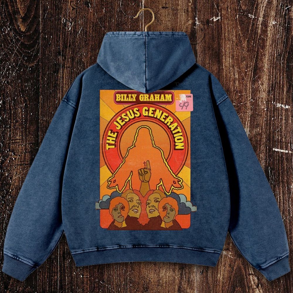 The Jesus ​​Generation Christian Washed Hoodie