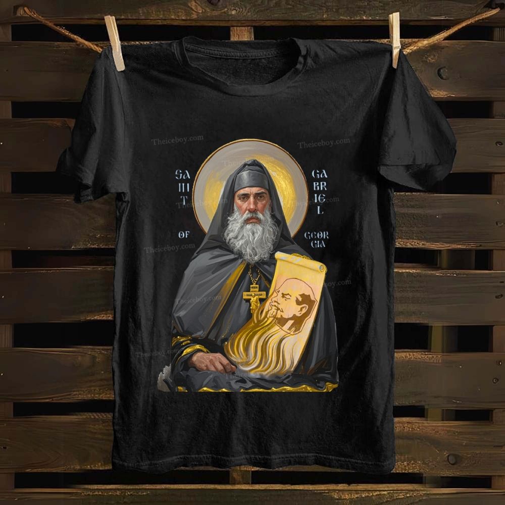 Gabriel Urgbaz - Burning Portrait Cotton T-shirt