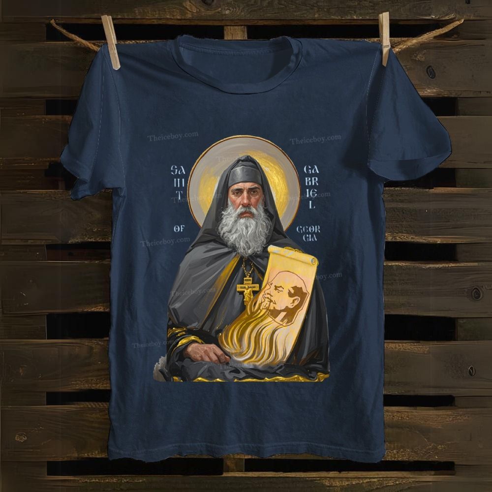 Gabriel Urgbaz - Burning Portrait Cotton T-shirt