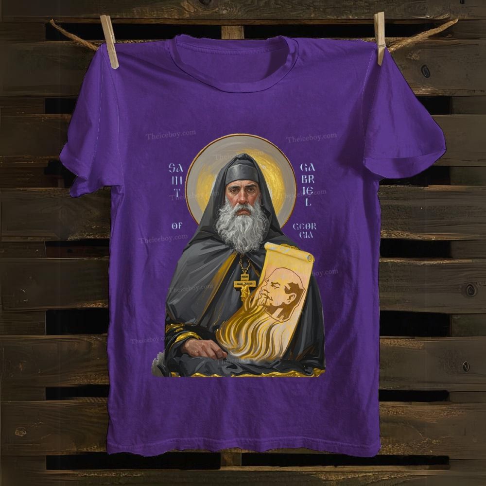 Gabriel Urgbaz - Burning Portrait Cotton T-shirt