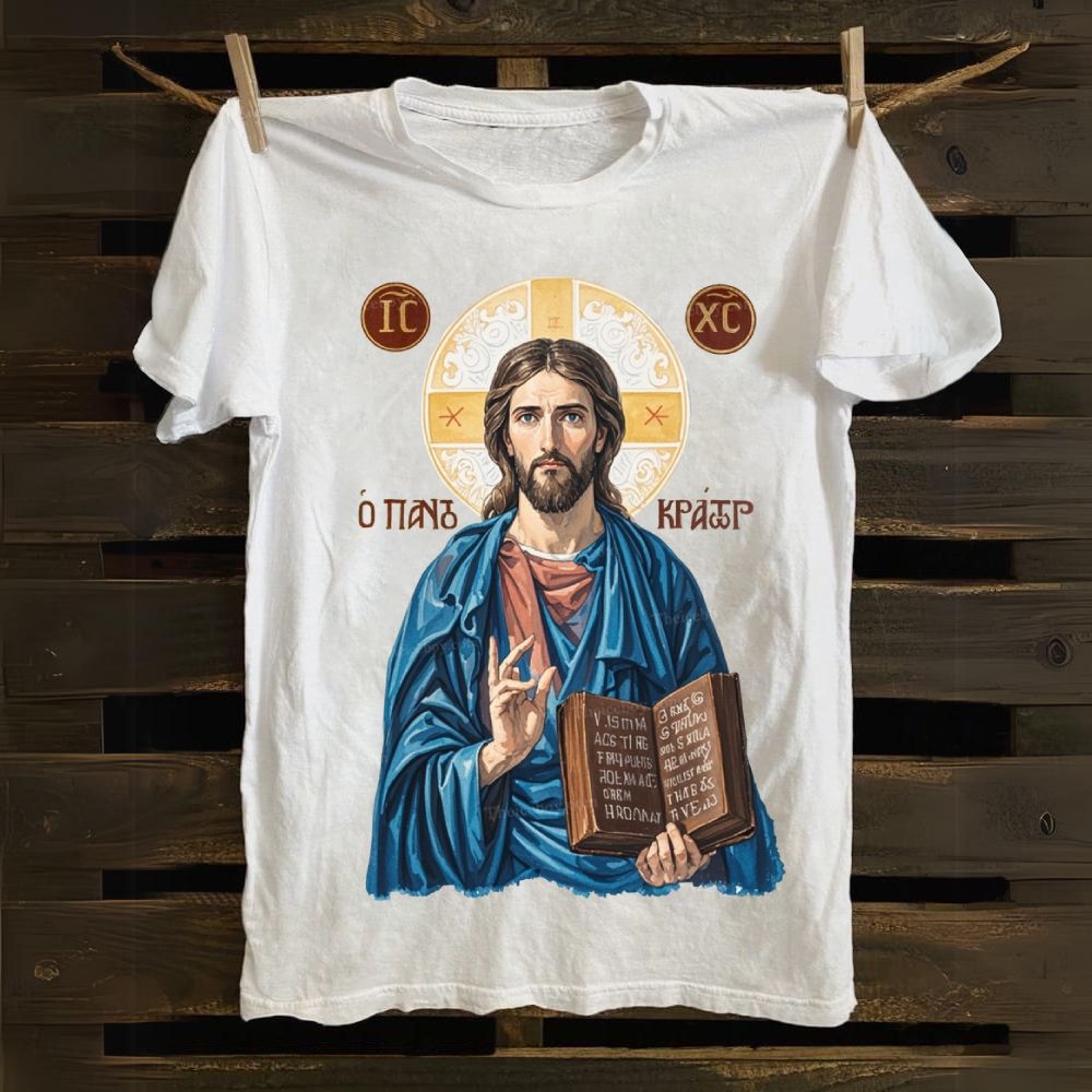 The victory of Jesus Christ Cotton T-shirt