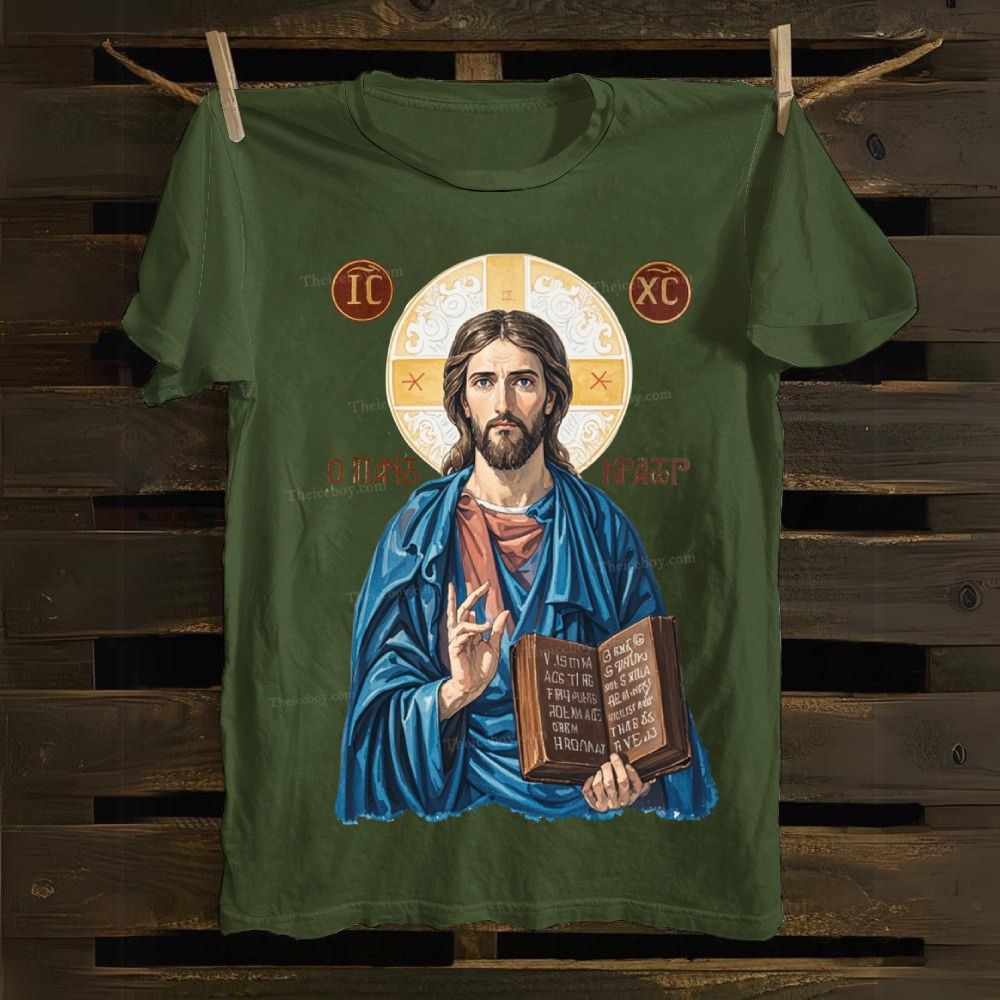 The victory of Jesus Christ Cotton T-shirt
