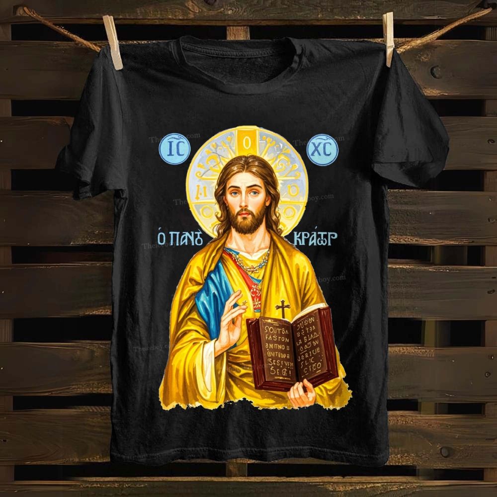 IC XC Jesus Victory Cotton T-shirt