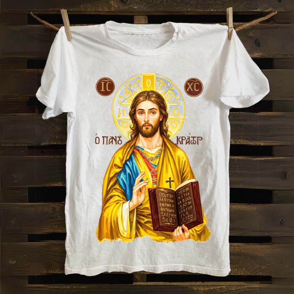 IC XC Jesus Victory Cotton T-shirt