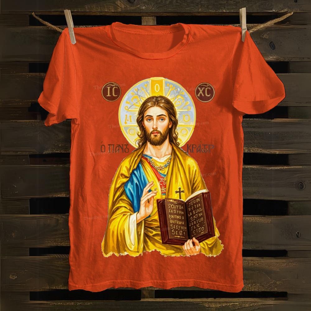 IC XC Jesus Victory Cotton T-shirt